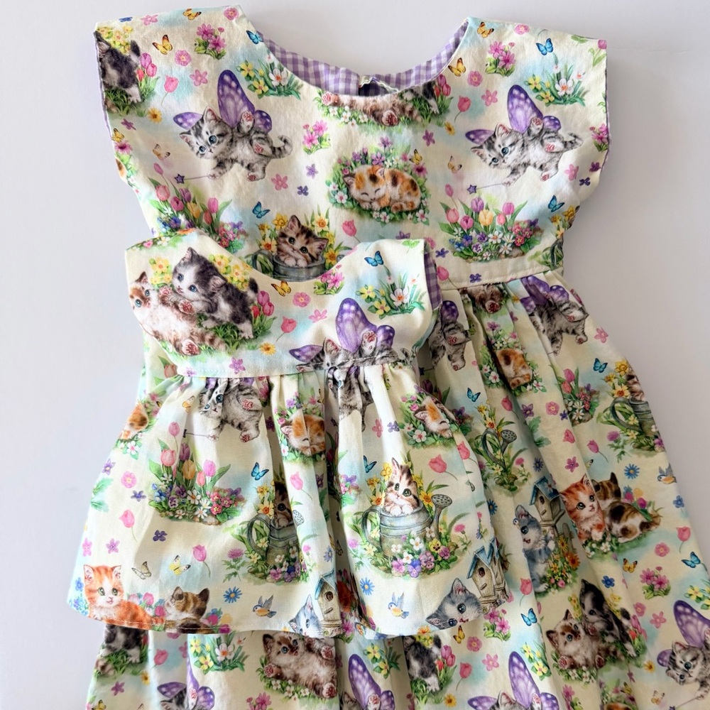 Dolly & Me Matching 3T Dress Set for Girl + 18” Doll